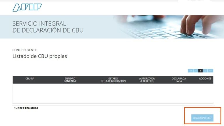 Paso A Paso C Mo Registrar Tu Cbu En Afip Para Acceder A La Devoluci N