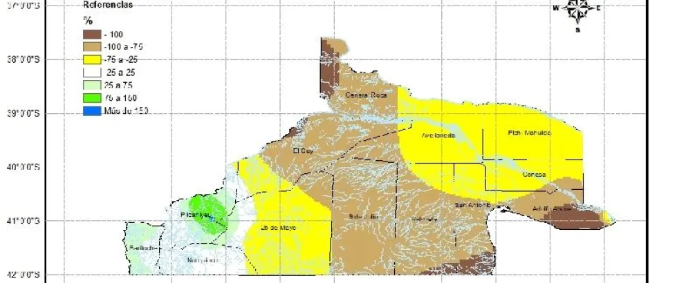 Seco como Viedma en abril del 2023: las precipitaciones estuvieron muy por debajo de lo normal
