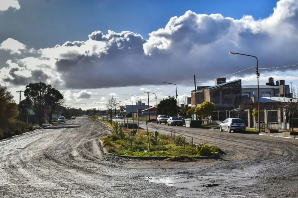 Uno de los proyectos: todos los cañones apuntan al asfalto del boulevard Ituzaingó. Foto Vanesa Schwemmler para NoticiasNet.