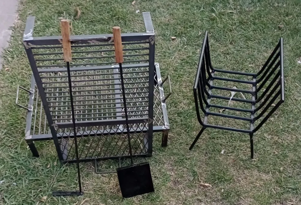 "Todopalfuego": asadores de herrería artesanal para afianzar una tradición deliciosa