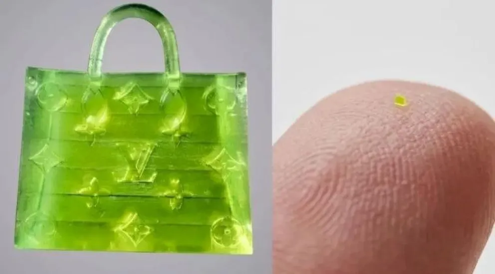 Increíble: se vendió por más de 60 mil dólares una cartera más chica que un grano de sal