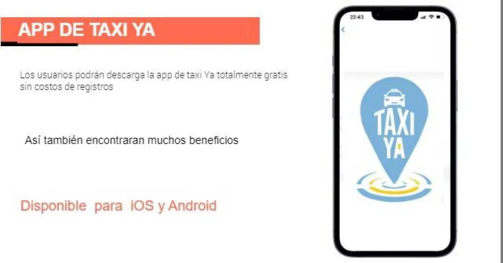 Crearon una aplicación para taxis con habilitaciones