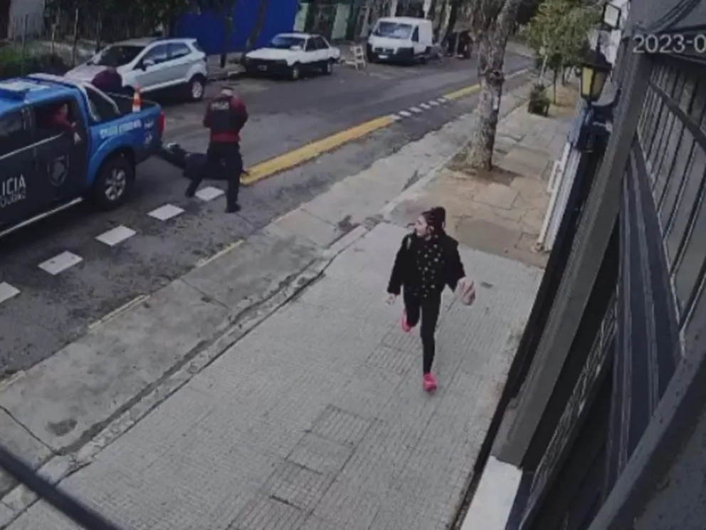 La Policía baleó a un hombre que intentó matar a su ex pareja