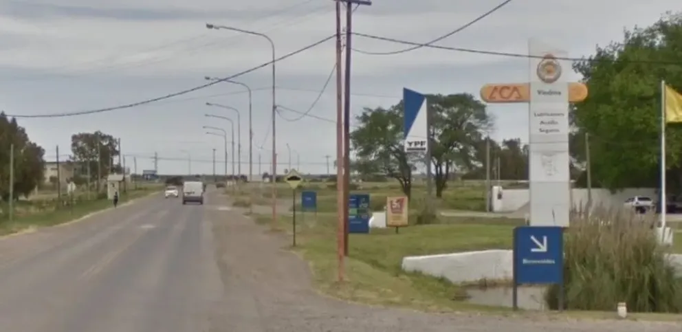 La mamá de un delincuente hizo disturbios en una estación de servicios