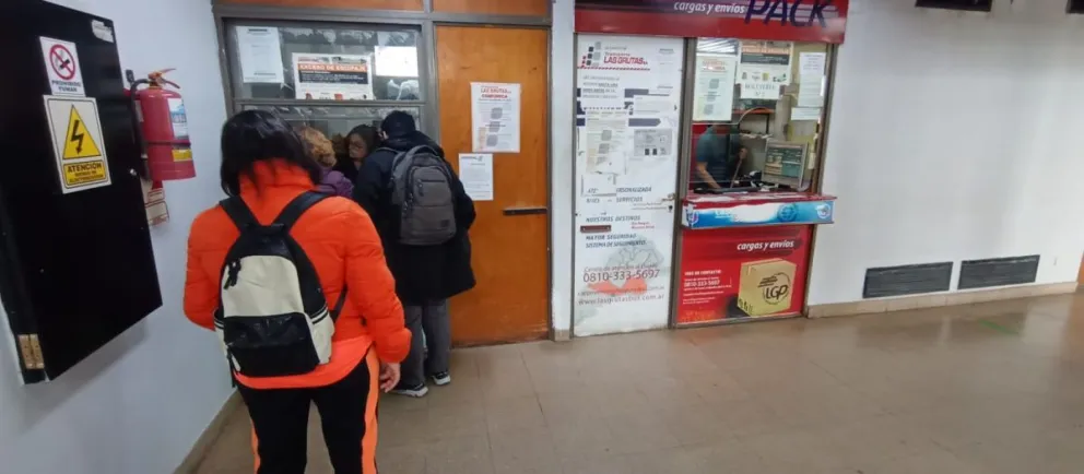 A pesar de la crisis, la Terminal se llenó de viajes en los primeros días de las vacaciones 