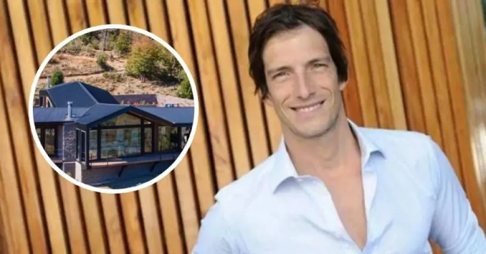 Mirá cómo es por dentro la lujosa casa de Iván de Pineda en Bariloche