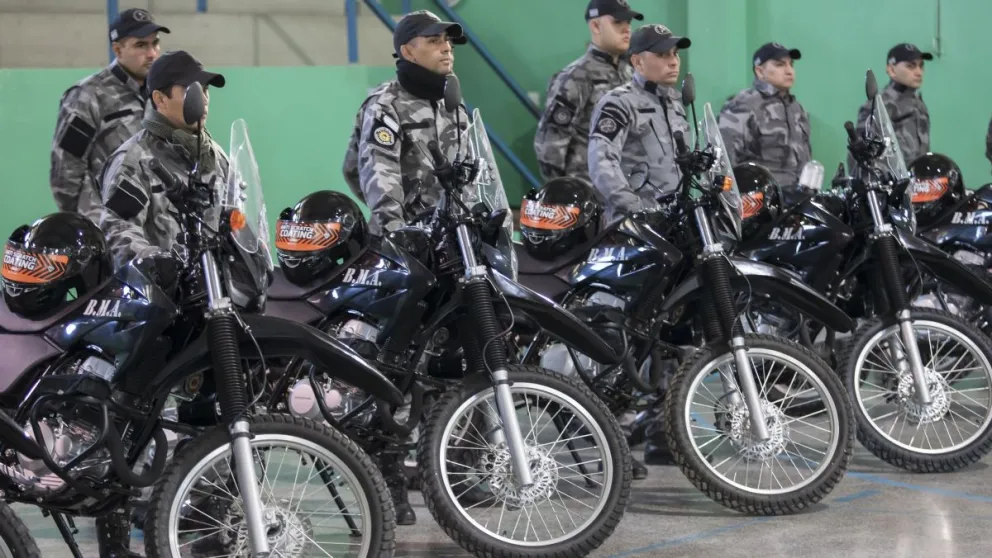 La Policía de Río Negro cuenta con nueva flota de motos 
