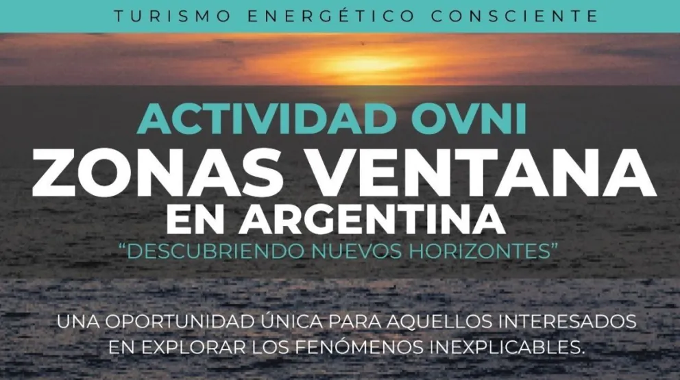 Charla abierta al público sobre Zona Ventana en Argentina: expertos en el fenómeno OVNI llegan a El Cóndor