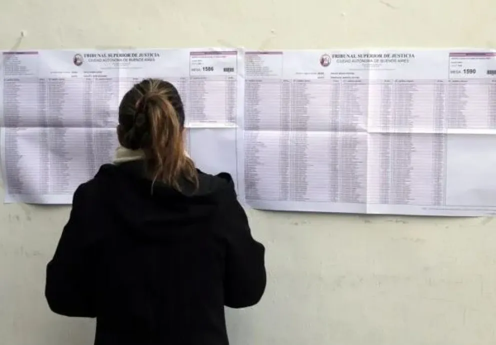 Ya está disponible el padrón definitivo para saber en qué lugar votás 