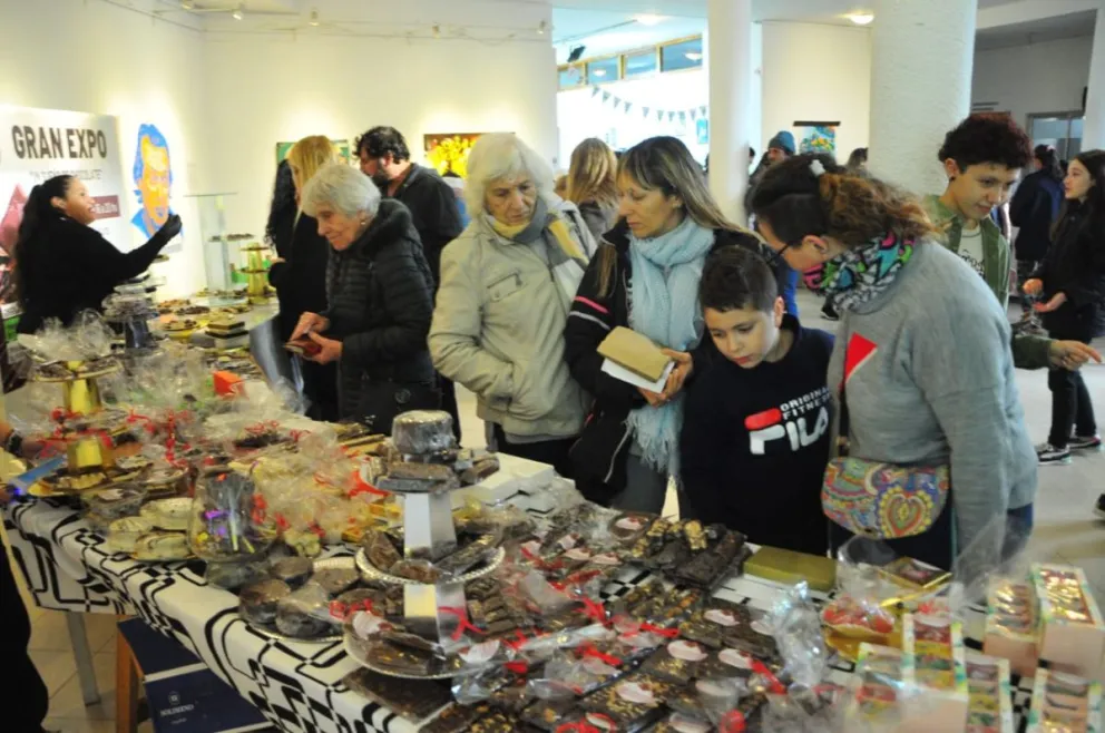 Fiesta del chocolate: el arte y las exquisiteces estuvieron al alcance de la mano