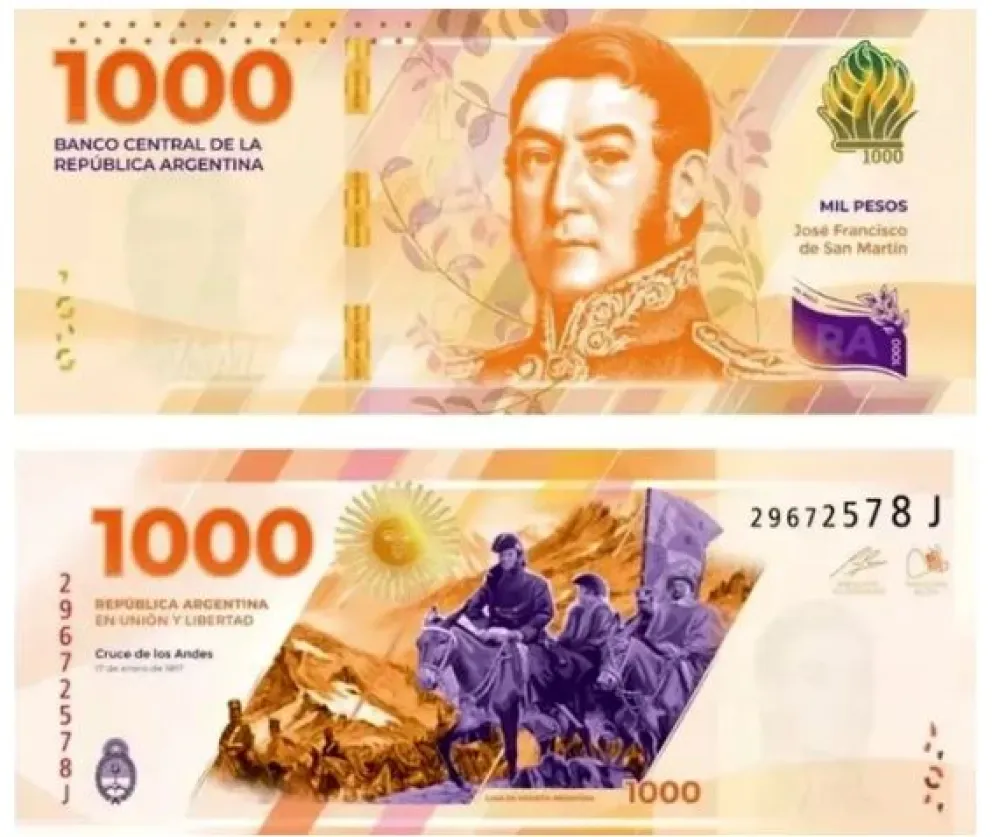 El nuevo billete de $1000 ya entró en circulación: cuáles son las medidas de seguridad
