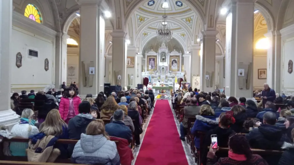 La Virgen Nuestra Señora del Carmen festejó los mismos años que Viedma y Patagones
