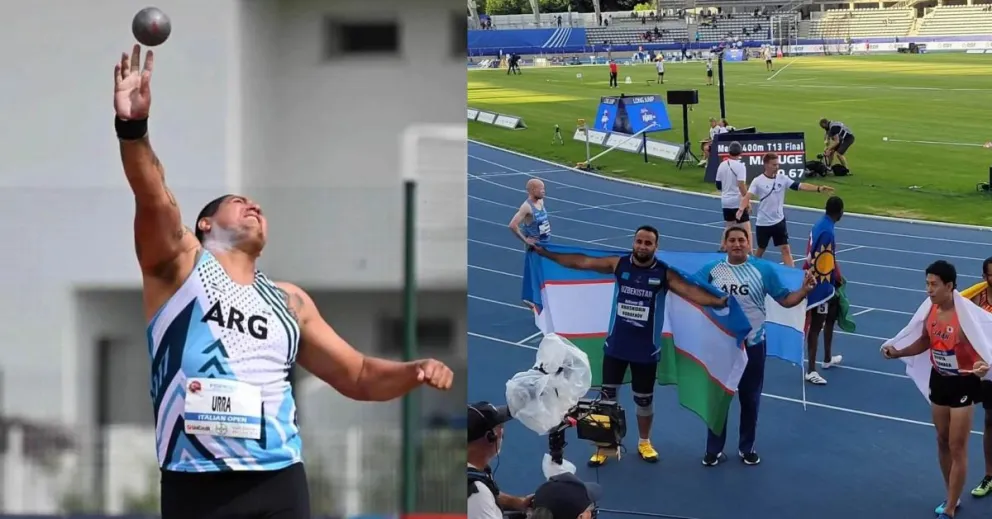 Hernán Urra es rionegrino y subcampeón mundial