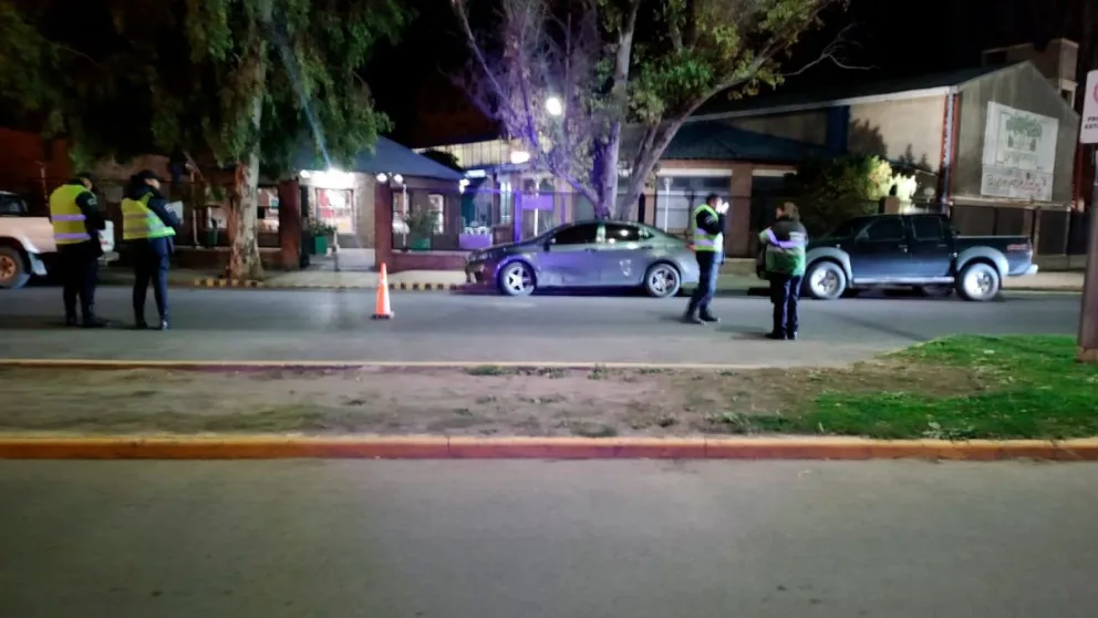 Policías volvieron a reforzar los controles callejeros durante el fin de semana