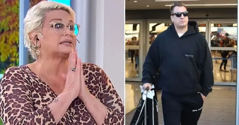 Carmen Barbieri elogió a Maxi López ante su llegada al país por Wanda Nara