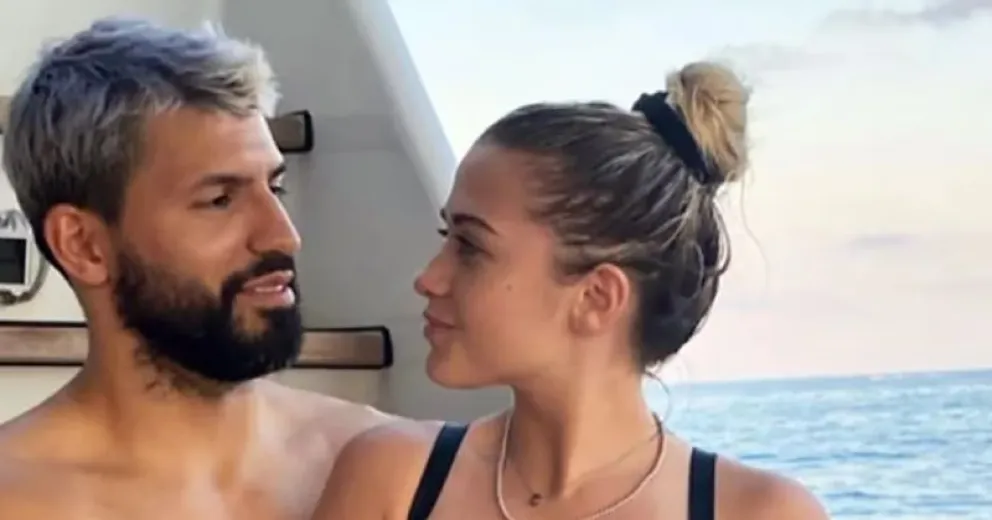 El Kun Agüero reveló su secreto para enamorar a su novia Sofía Calzetti