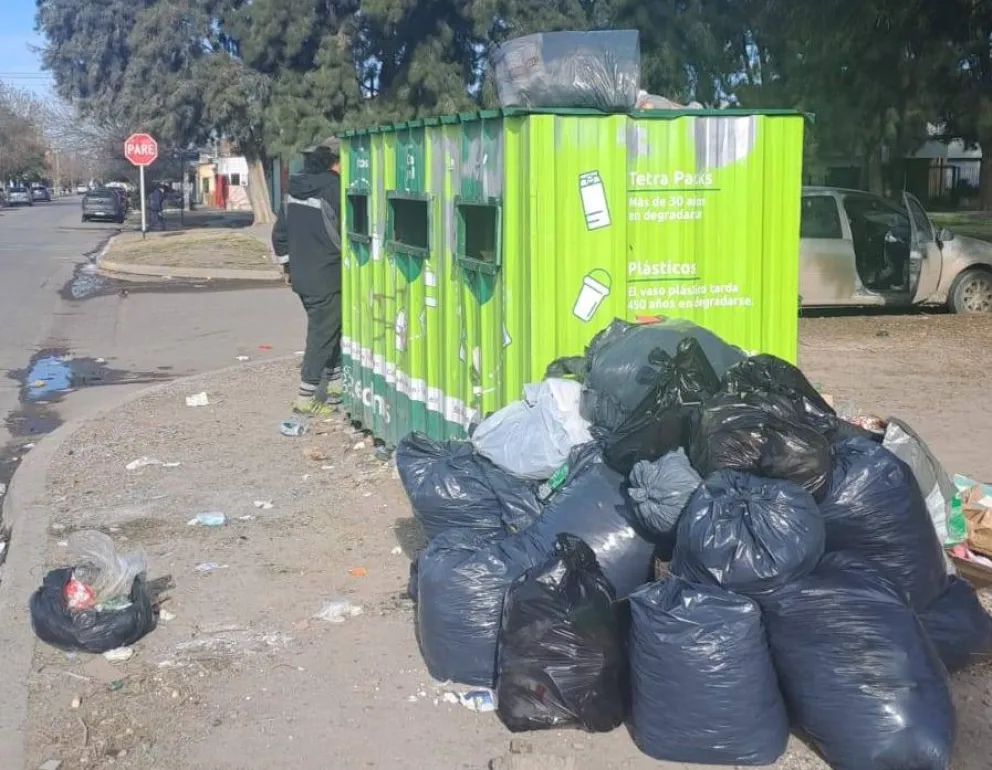 Los vecinos se portan mal y tiran hasta mascotas muertas en las estaciones barriales