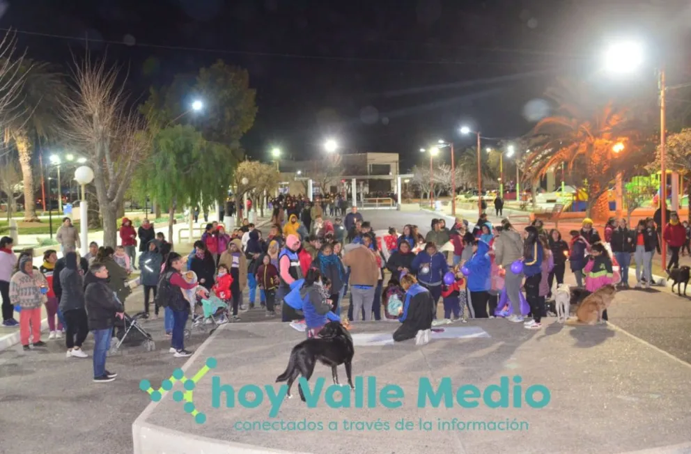 Profundo dolor en la marcha reclamando justicia por el femicidio de Marisa Coliman