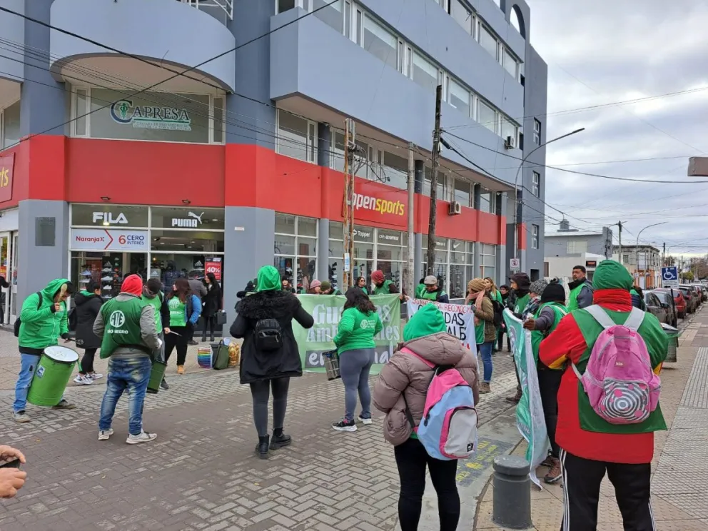 ATE se manifestó en Ambiente por un conflicto con agentes de conservación