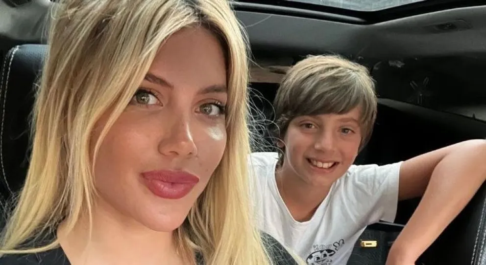 Otra mala noticia en la familia: el accidente de Benedicto, el hijo menor de Wanda Nara