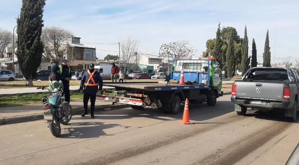 Operativos de control: ocho motos secuestradas por falta de documentación