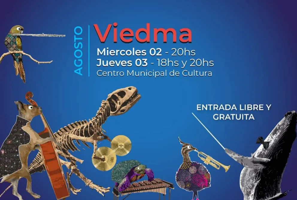 Con títeres gigantes, la Filarmónica presentará un Carnaval de Animales Patagónicos