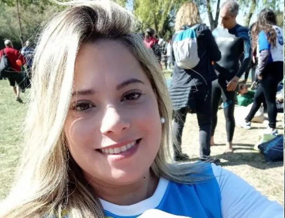 Nadando en casa: Carla Evangelisti se prepara para una nueva fecha del Campeonato Argentino de Aguas Frías