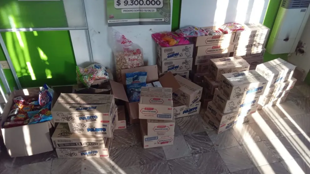 Pensando en las infancias pusieron en marcha la 4ta campaña de recolección de golosinas