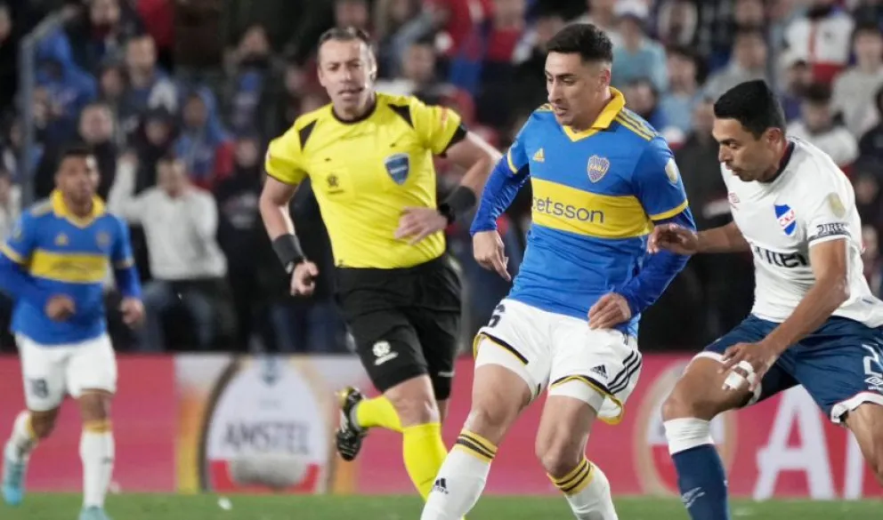 No se sacaron ventajas:  Nacional y Boca empataron en un partido flojo