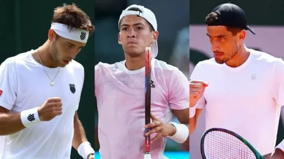 Tres argentinos avanzan a los cuartos de final del ATP 250 de Kitzbuhel