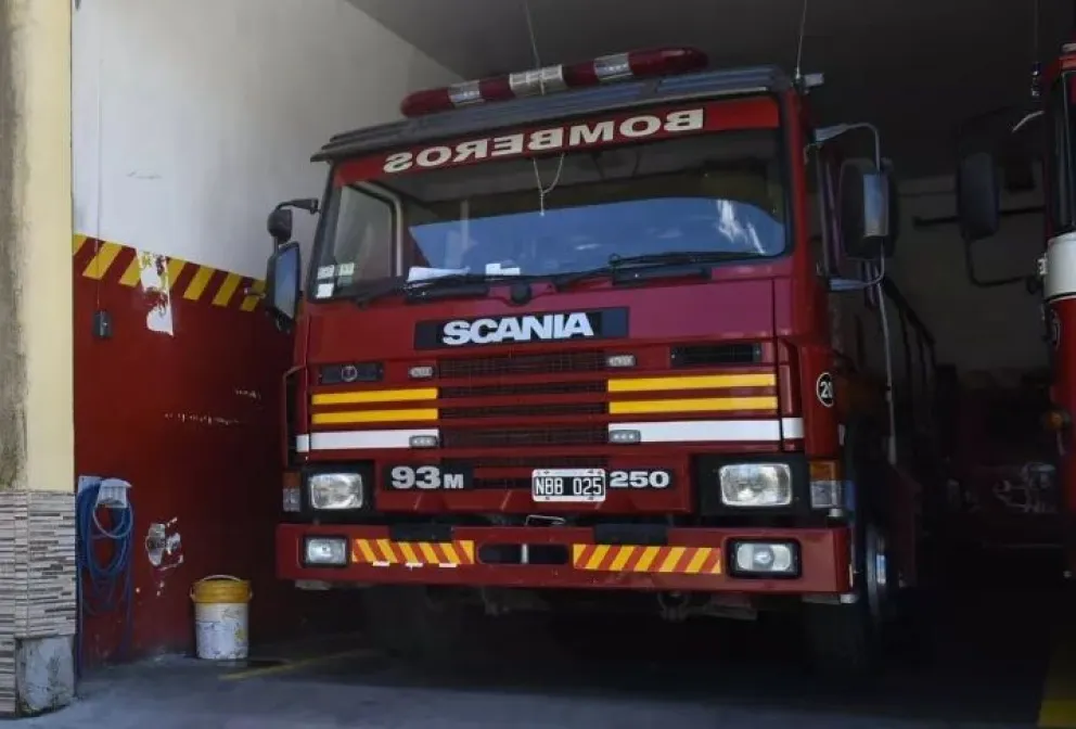 Un caloventor casi produjo un incendio de una vivienda 