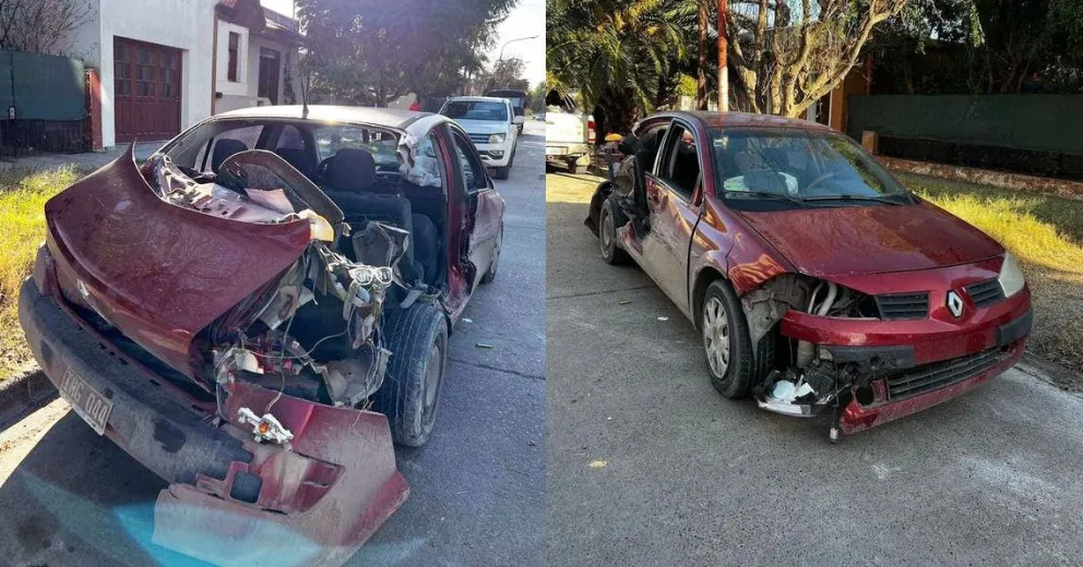 Viedma: dos jóvenes alcoholizados provocaron destrozos y se salvaron de milagro 