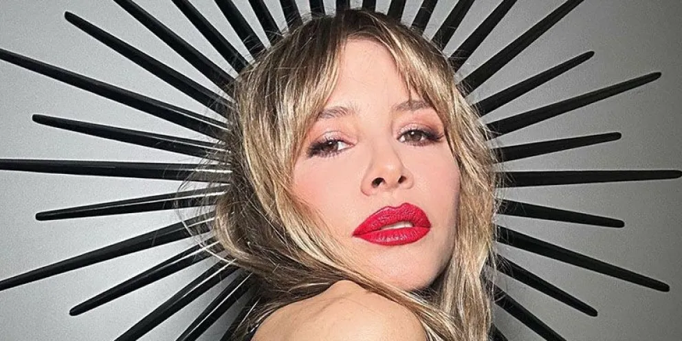 El jugado look de Guillermina Valdés: “Debajo sólo tiene…”