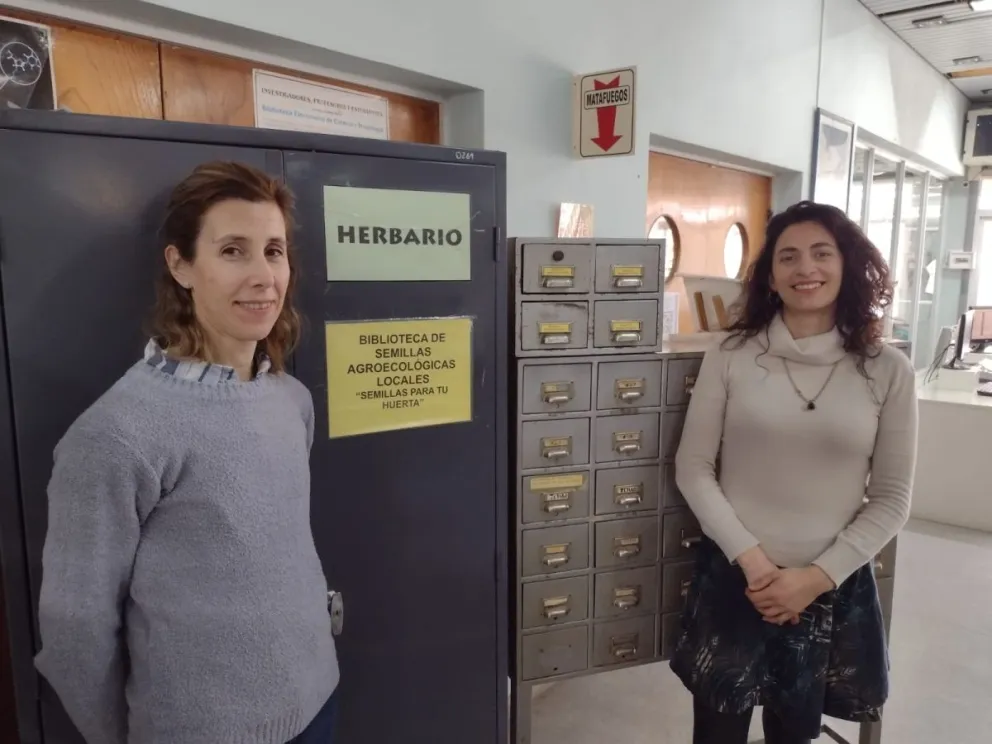 Una inédita acción de la biblioteca de semillas del CURZA ya se conoce en el mundo