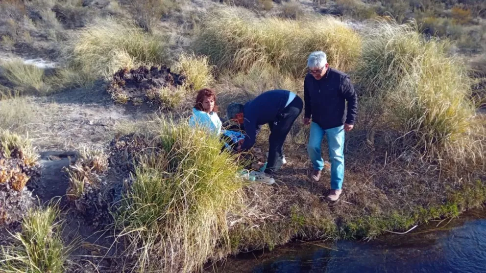 Dramático rescate de una mujer en Chipauquil
