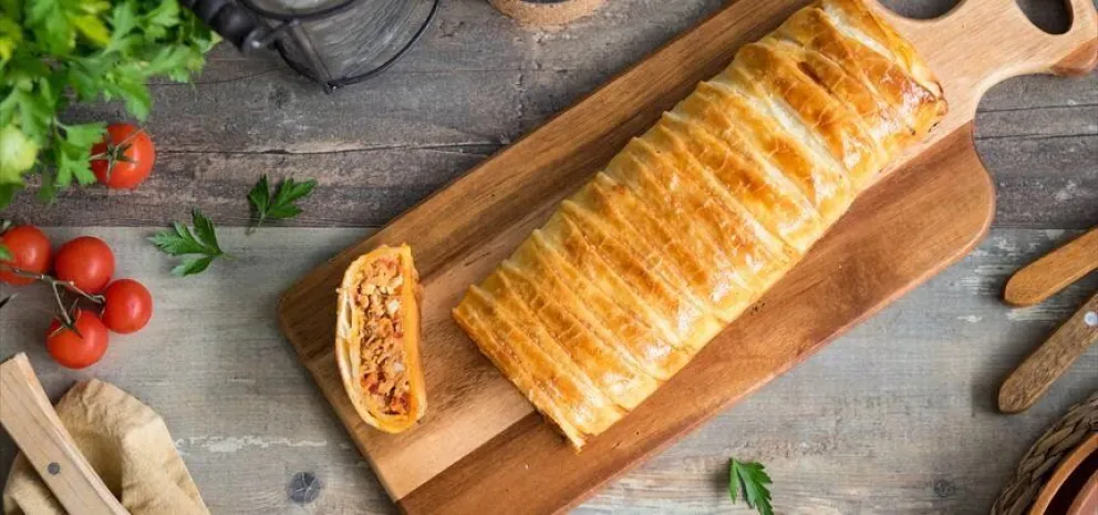 Rápido y rico: trenza de atún y queso