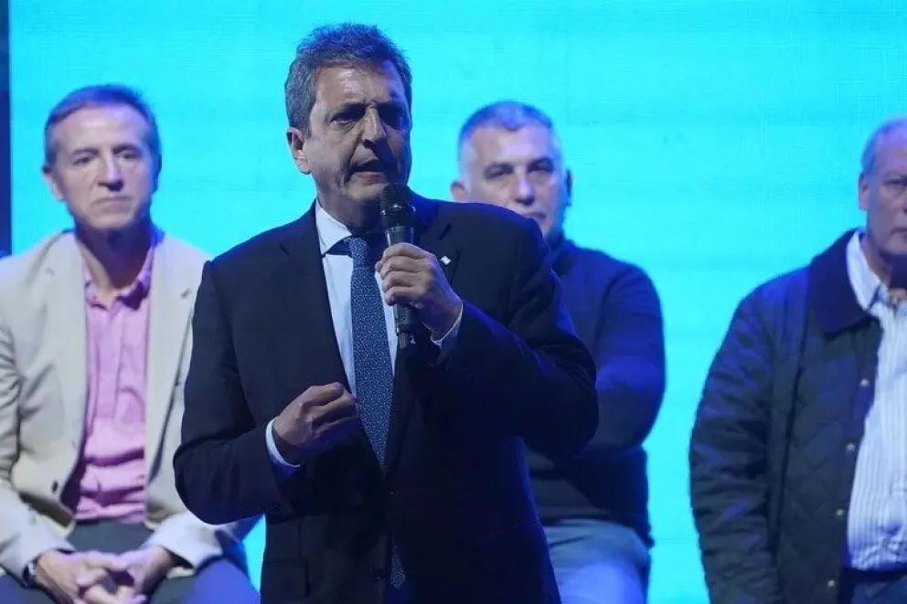 Sergio Massa compartió un acto con la CGT: “Hay dos modelos de país en pugna”