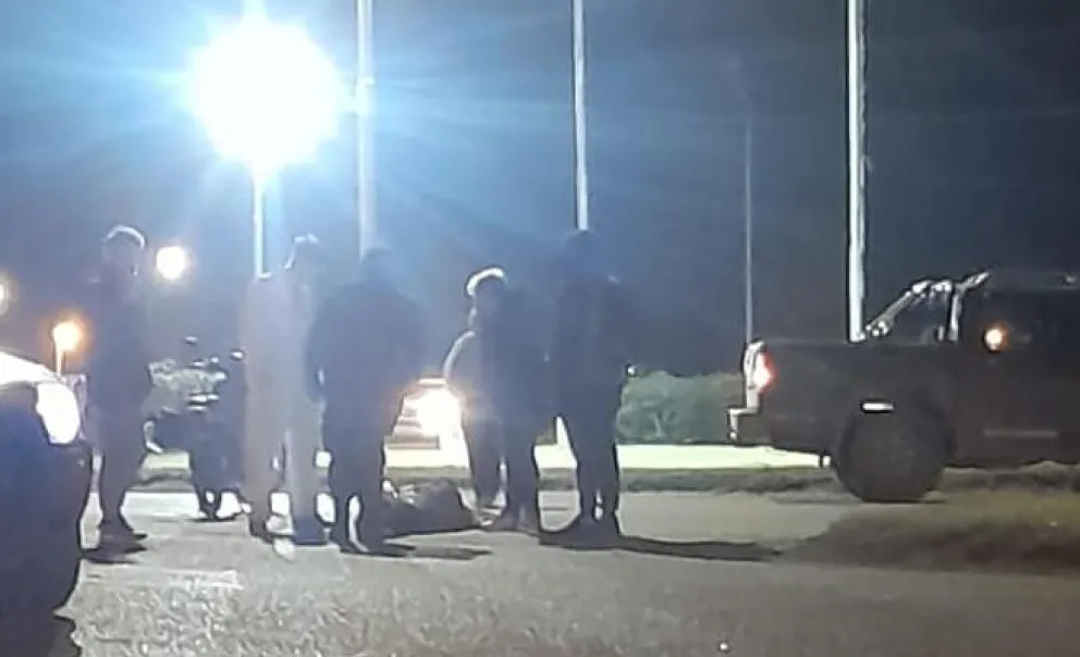 La noche viedmense cerró con dos accidentes de tránsito casi en simultáneo