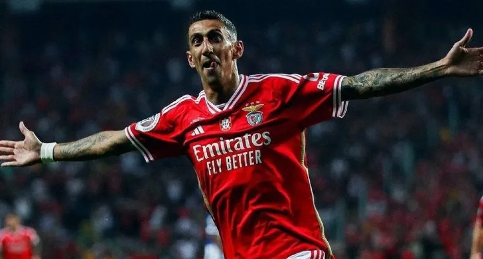 Con golazo de Di María, Benfica ganó la Supercopa de Portugal