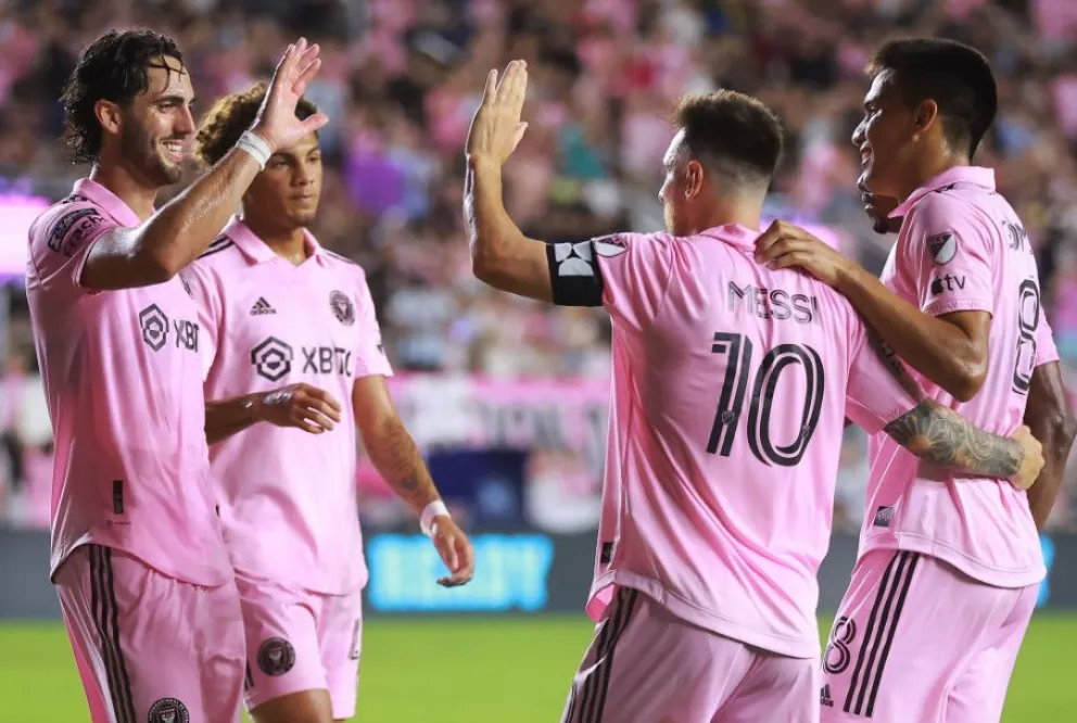 ¡En semifinales!: otro gol de Messi para la  goleada del Inter de Miami