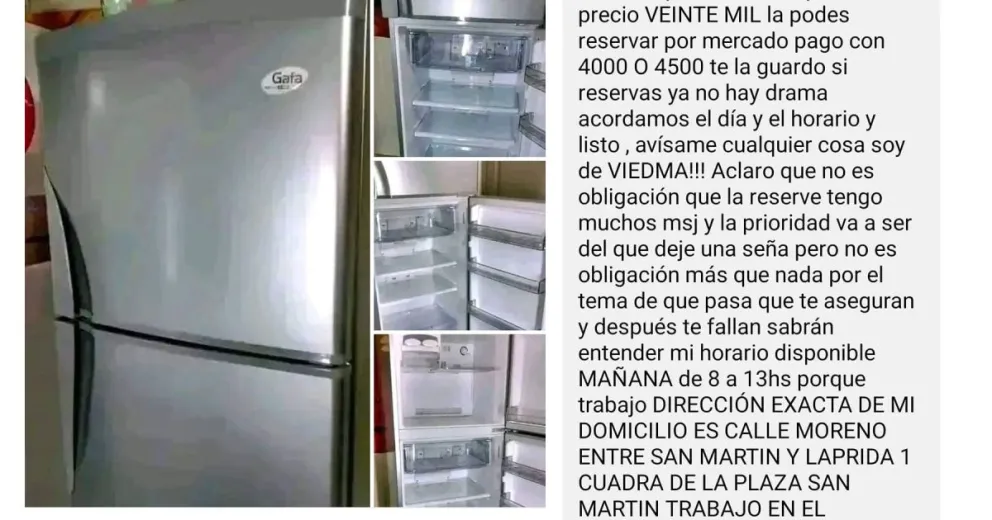 Alerta por una modalidad de estafa: vender barato y ofrecen señar el producto