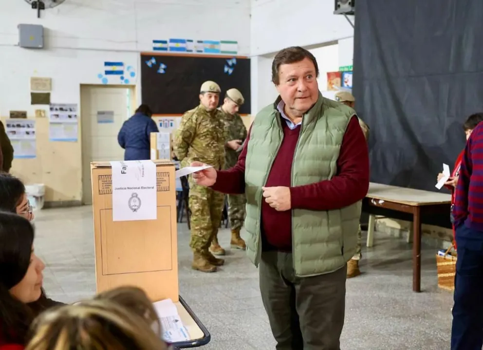 Votó Weretilneck: "Democracia se cura con más democracia"