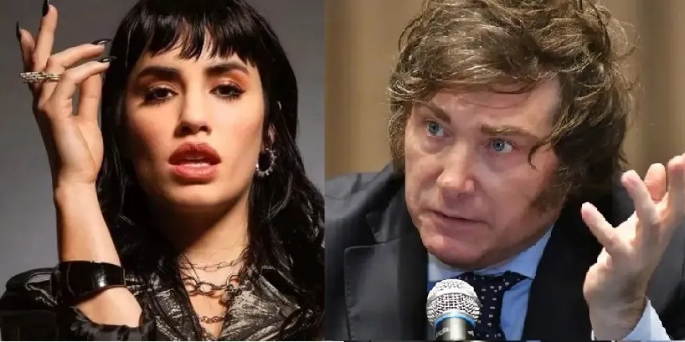Lali tildó de anti-derechos a Javier Milei y el candidato la fulminó: “No sé quién es”