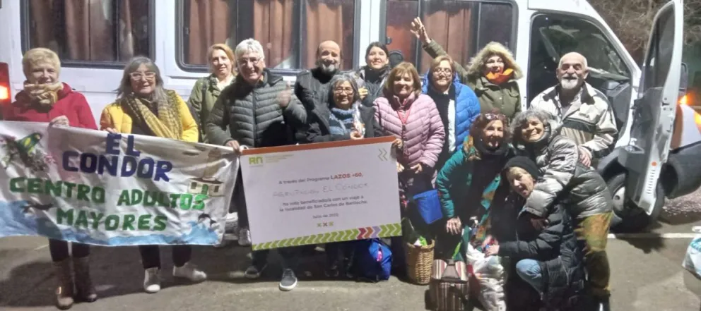 Abuelos se organizan y arman un Centro de Adultos Mayores en El Cóndor 