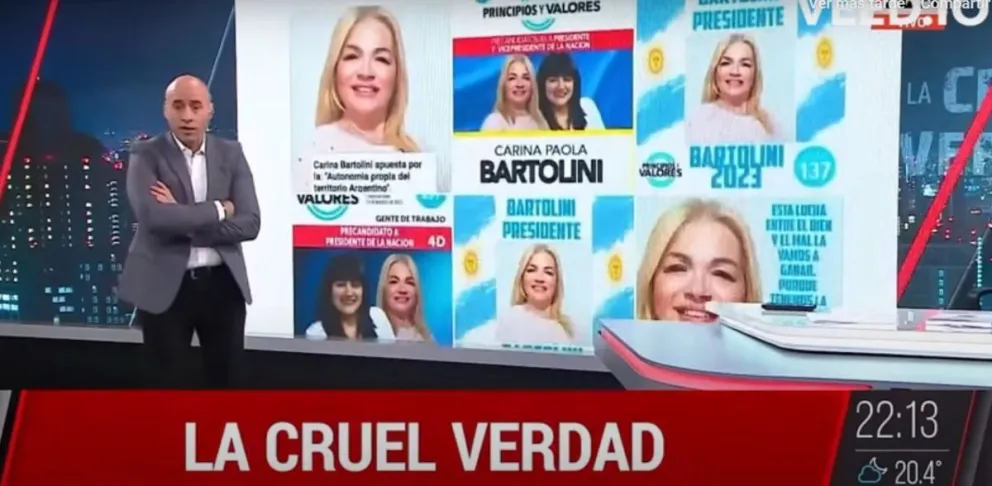 Aseguran que Bartolini “sacó 200 votos y se llevó 104 millones”