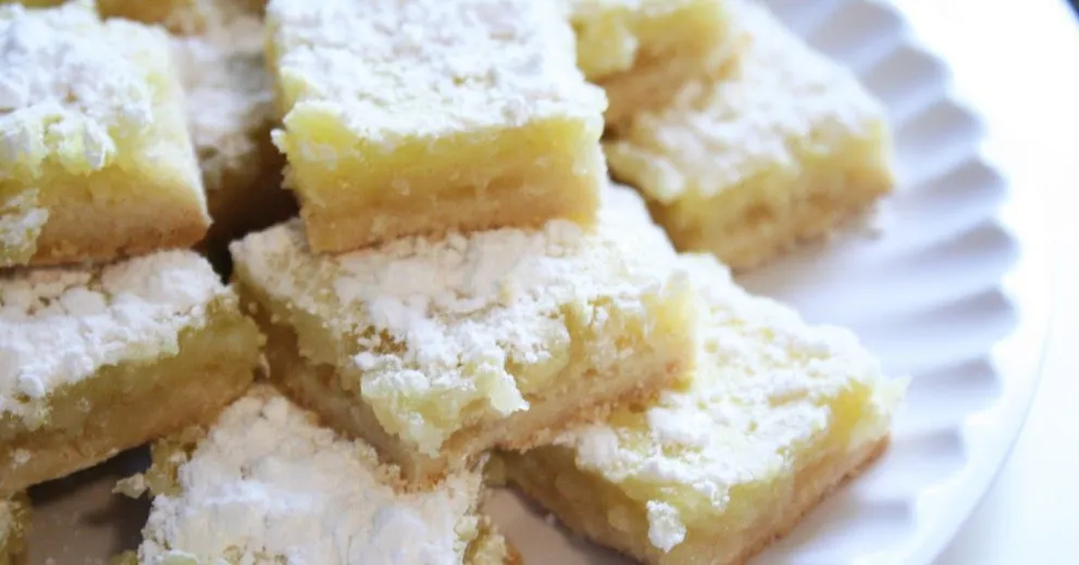 Brownies de limón: para disfrutar este fin de semana largo