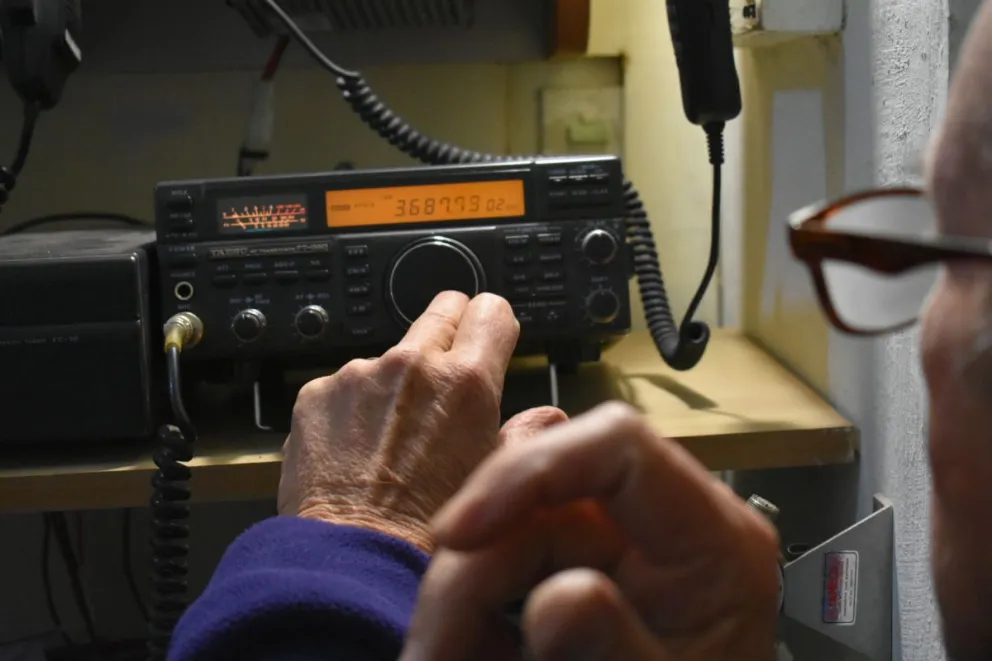 El Radio Club Valle Inferior empieza a festejar sus 40 años a bordo del Tren Patagónico
