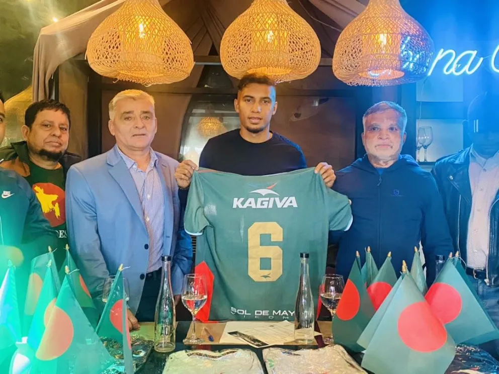 Se viene un hito histórico para Sol de Mayo y para el fútbol nacional: se presentará a Jamal Bhuyan