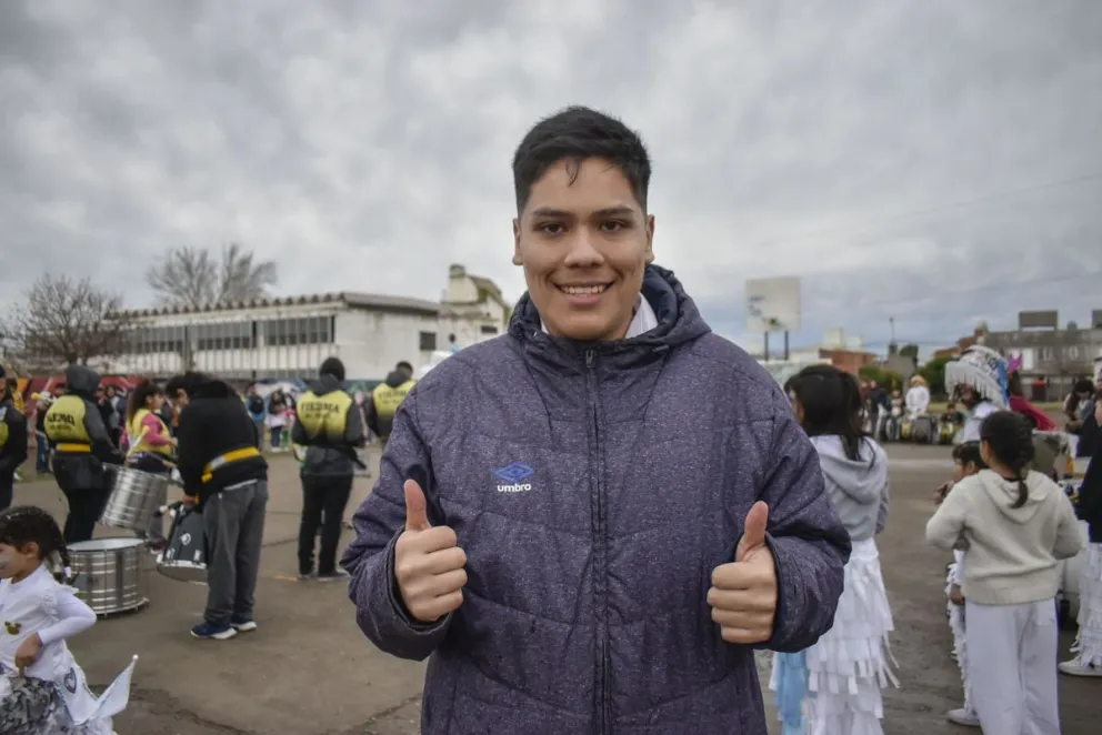 Calquin Curugual y su desafío como presidente: "amo el barrio y me siento preparado"