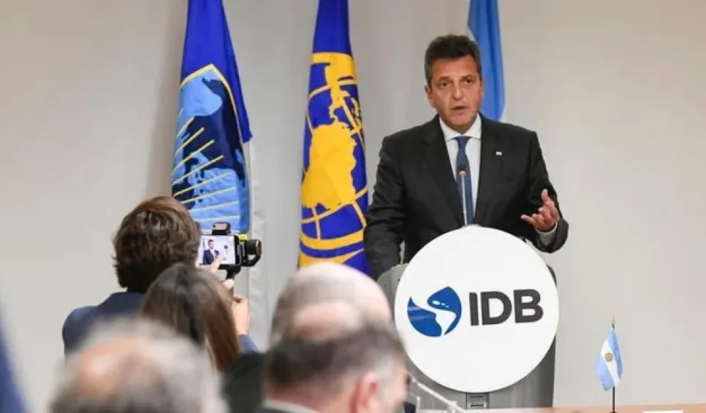 Sergio Massa: " La exigencia del FMI de devaluar tiene un impacto inflacionario" 